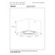 FEDLER Ceilingspotlight Dim-to-warm GU10 Square Wh