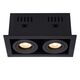 CHIMNEY Recessed spotlight  2x GU10/50W  Black