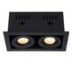 CHIMNEY Recessed spotlight  2x GU10/50W  Black
