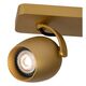 PRESTON  Ceiling Spotlight 2x GU10/5W Satin Brass