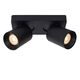 NIGEL Ceiling spotlight 2xGU10/5W DTW Black
