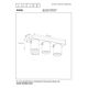 NIGEL Ceiling spotlight 3xGU10/5W  DTW White