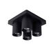 NIGEL Ceiling spotlight 4xGU10/5W DTW Black