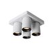 NIGEL Ceiling spotlight 4xGU10/5W DTW White