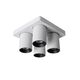 NIGEL Ceiling spotlight 4xGU10/5W DTW White