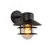 ZICO Wall light IP44 1x E27 - Black