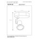 JASTER LED Spot GU10/5W incl 350LM White