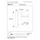 ARNE-LED Wall Light +IR 1xGU10/5W Satin Chrome