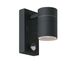 ARNE-LED Wall Light +IR 1xGU10/5W 2700K Black