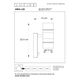 ARNE-LED Wall Light +IR 2xGU10/5W Black
