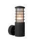 SOLID Wall Light IP54+ Sensor E27 H25 W15cm Anthra