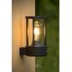 LORI Wall Light E27 IP44 H21.8cm Anthracite