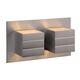 BOK 69B Wall light 2xG9/40W excl. Satin chrome