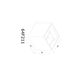 XIA Wall Light IP54 LED 2W 8/8/8cm White