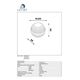 AYO Wall Light LED 2x3W IP54 Grey
