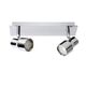 SIRENE-LED Spot 2xGU10/5W incl. Ø10 H11.5 L28cm