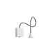 BUDDY Wall Light LED 3W flex L54 (8x8x2,5cm) White