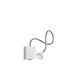 BUDDY Wall Light LED 3W flex L54 (8x8x2,5cm) White