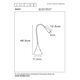 ZOZY Desk Lamp LED 3W 3000K 300LM  White
