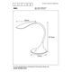 EMIL Desk Lamp LED 4.5W 3000K 480LM H37.5 cm White