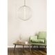 CARBONY Pendant Ø 60cm Int LED 10W/3000K Brass