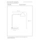 DEVON Desk lamp 3W / LED 48.5cm Black