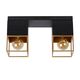 RIXT Ceiling light 2xE27/40W Black/Gold