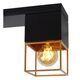 RIXT Ceiling light 3xE27/40W Black/Gold