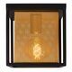 SANSA Ceiling light 1xE27/40W Black/Gold