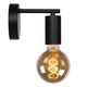 LEANNE Wall Light E27/60W Black