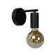 LEANNE Wall Light E27/60W Black