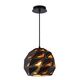 MALUNGA Pendant E27 Ø25cm Black/Gold