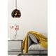MALUNGA Pendant E27 Ø25cm Black/Gold