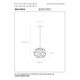MALUNGA Pendant E27 Ø25cm White