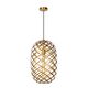 WOLFRAM Pendant  E27 Ø 32cm Sandy Gold