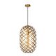 WOLFRAM Pendant  E27 Ø 32cm Sandy Gold