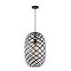 WOLFRAM Pendant  E27 Ø 32cm Black