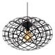 WOLFRAM Pendant  E27 Ø 65cm Black