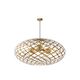 WOLFRAM Pendant 3x E27 Ø 99cm Sandy Gold