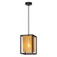 SANSA Pendant 1xE27/40W Black/Gold