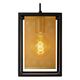 SANSA Pendant 1xE27/40W Black/Gold