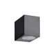 ZORA-LED Wall Light GU10/5W L9 W6.5 H8cm Black