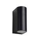 ZORA-LED Wall Light 2xGU10/5W L9 W6.5 H15cm Black