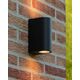 ZORA-LED Wall Light 2xGU10/5W L9 W6.5 H15cm Black