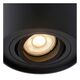 TUBE Spot Round GU10 D9.6 H12.5cm Black