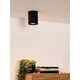 TUBE Spot Round GU10 D9.6 H12.5cm Black