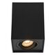 TUBE Spot GU10 built upSquare 9.6/9.6/12.5cm Black