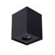 TUBE Spot GU10 built upSquare 9.6/9.6/12.5cm Black