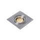 TUBE Spot Square D9.2cm GU10 excl Alu