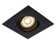 TUBERecessed Downlight Square Ø9.2cm Black